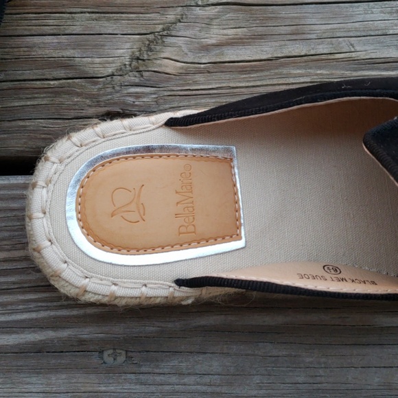 LAST 1 🌟 Black Espadrille Slide ⭐ - Picture 5 of 8